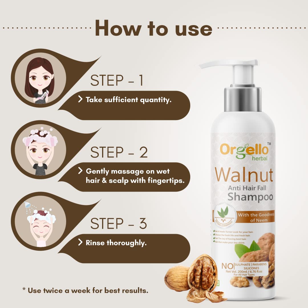 Walnut Shampoo